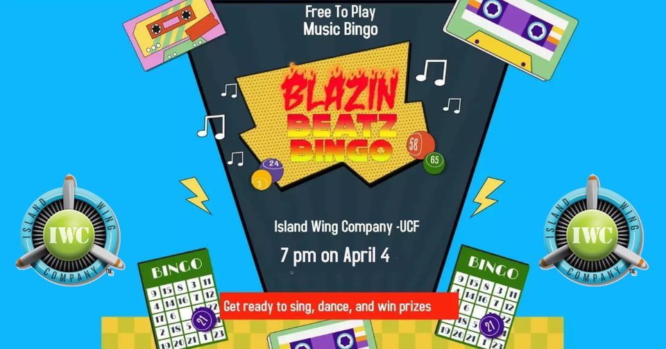 Blazin Beatz BingoIsland Wings UCF, Island Wing Company Grill & Bar