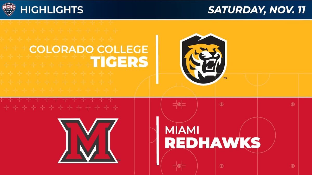 Miami (OH) Redhawks vs. Colorado College Tigers, 11 December | Event in Oxford | AllEvents