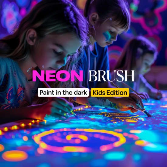 Neon Brush Kids: A Family-Friendly Art Experience | Event in Garfield Heights | AllEvents