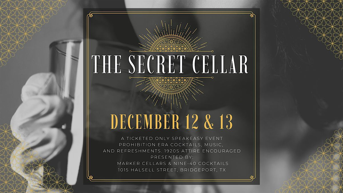 Secret Cellar, 12 December | Event in Bridgeport | AllEvents