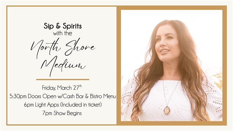 Sip & Spirits with Northshore Medium Jocelyn Boucher, 27 March | Event in Sandown | AllEvents