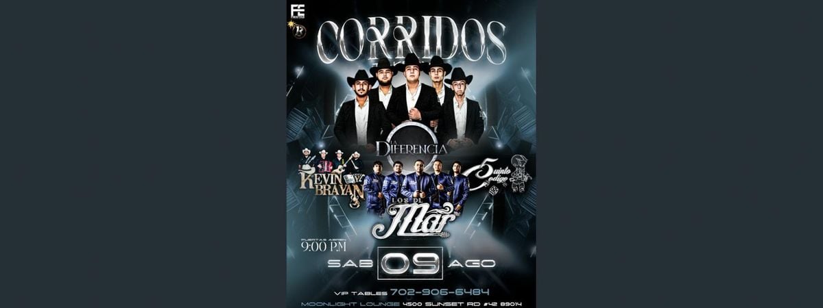 LA DIFERENCIA, LOS DL MAR KEVIN, BRYAN Y MÁS, 9 August | Event in Henderson | AllEvents