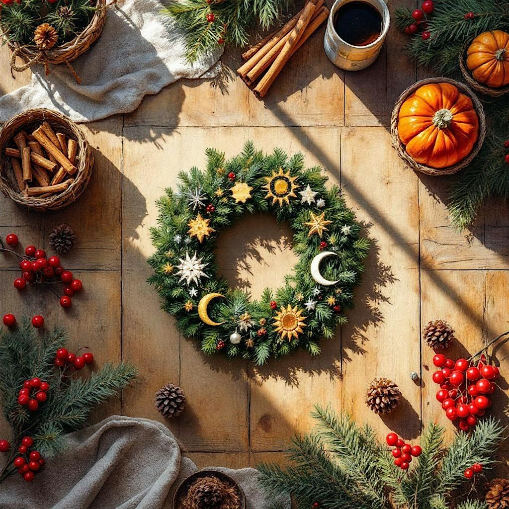 Create Your Own Winter Solstice Wreath ✨, 21 December | Event in Stockport | AllEvents