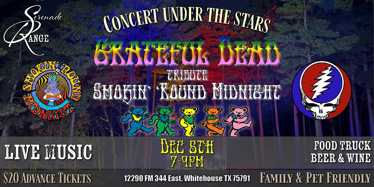 Grateful Dead tribute: Smokin' 'Round Midnight, 5 December | Event in Whitehouse | AllEvents