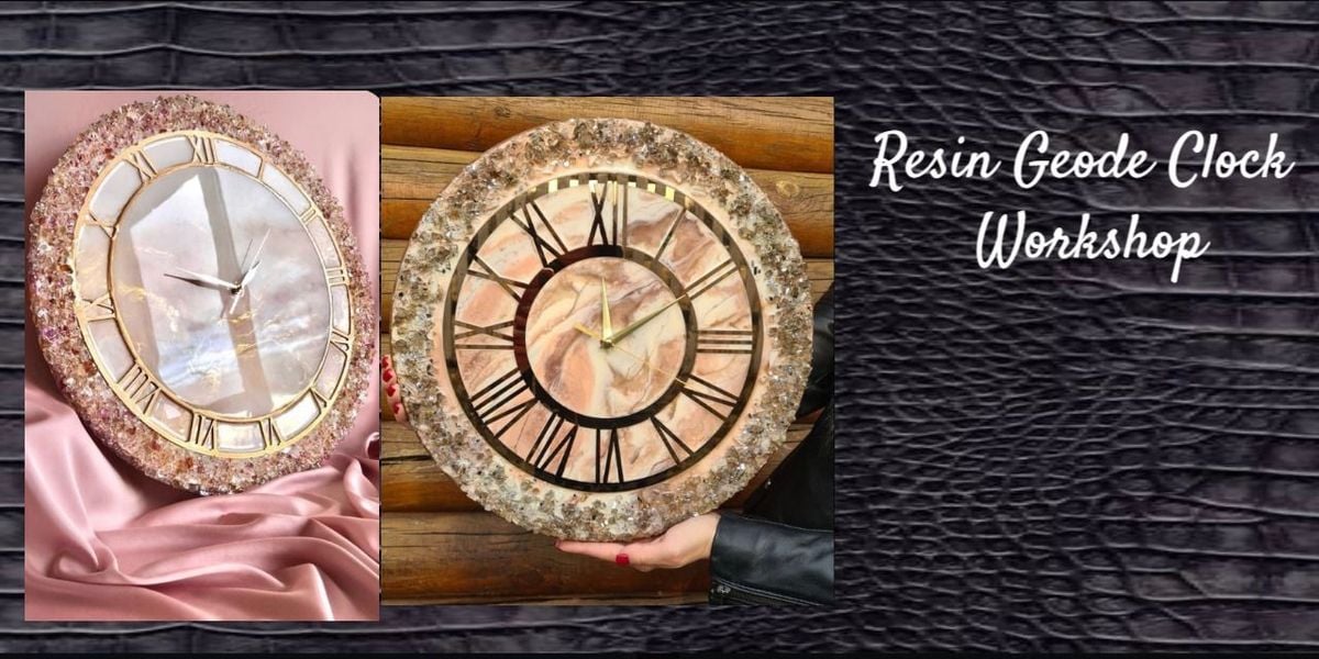 Resin Geode Clock Workshop, 14 July | Event in Mumbai | AllEvents