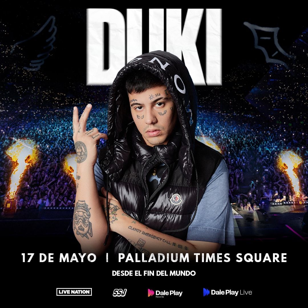 Duki at Coliseum - A Coruna Spain, 12 October | Event in A Coruña | AllEvents