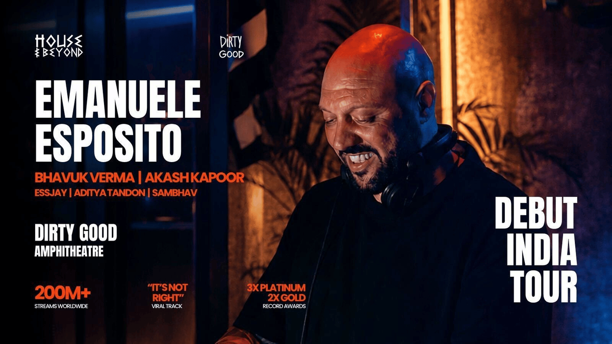 House & Beyond Present: Emanuele Esposito