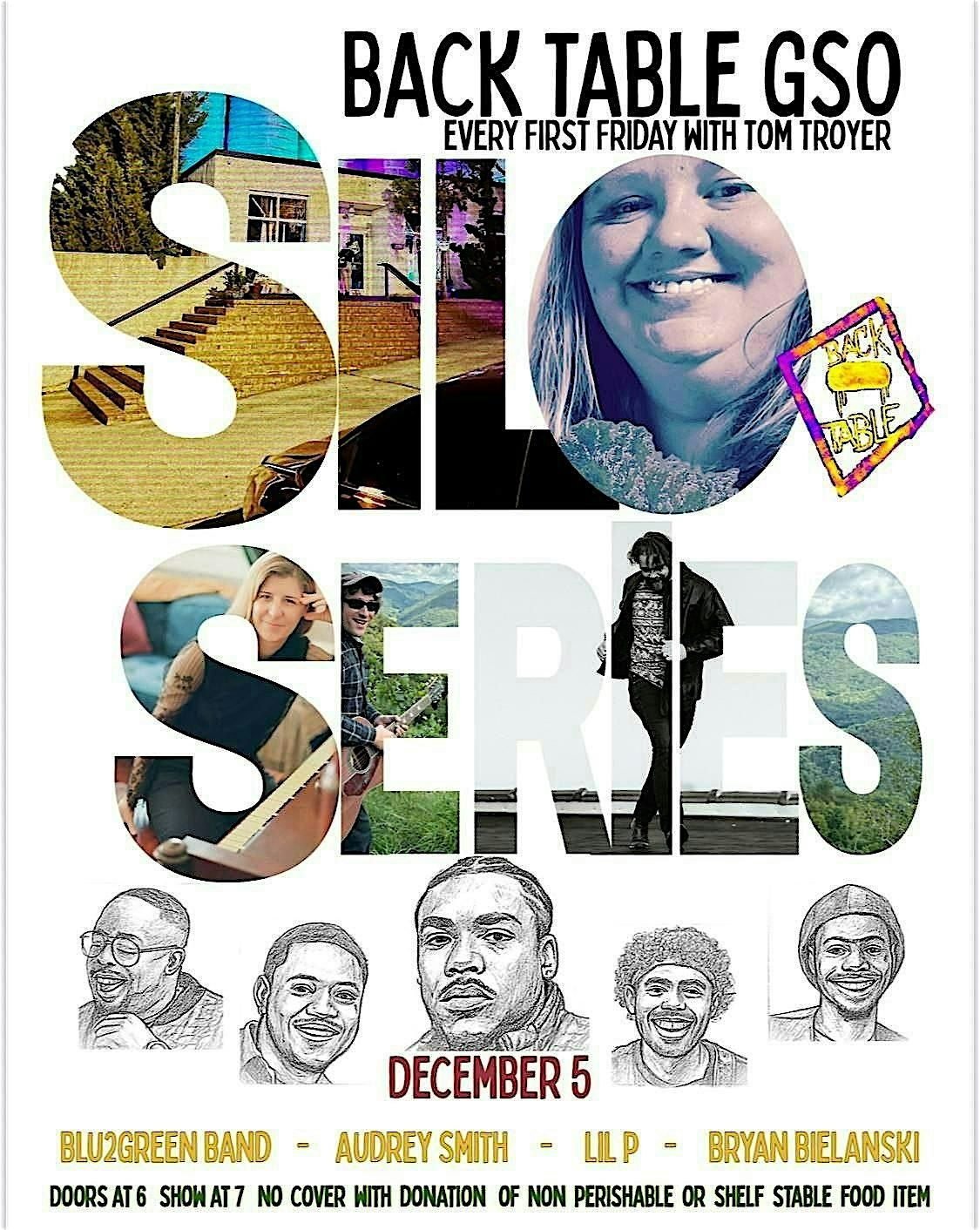 The Silo Series #10 - w/ Tom Troyer, 5 December | Event in Greensboro | AllEvents