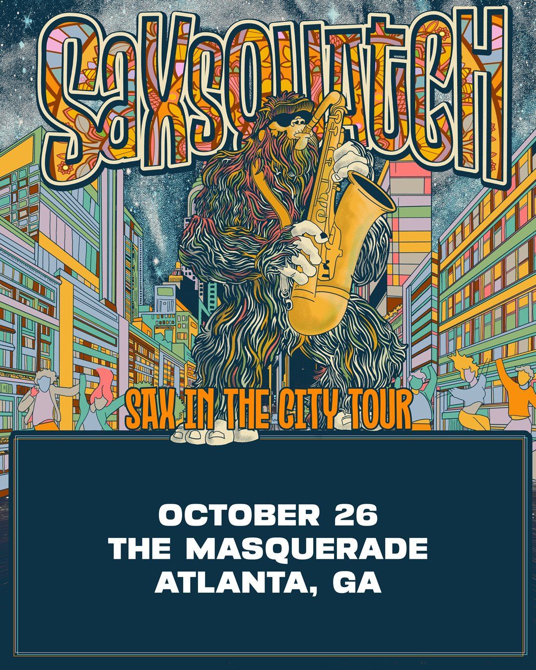 Saxsquatch, 29 October | Event in Charlotte | AllEvents