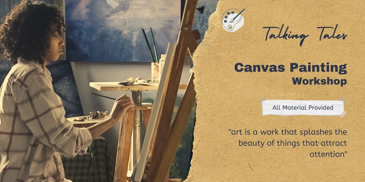 Canvas Painting Workshop, 14 December | Event in Ahmedabad | AllEvents