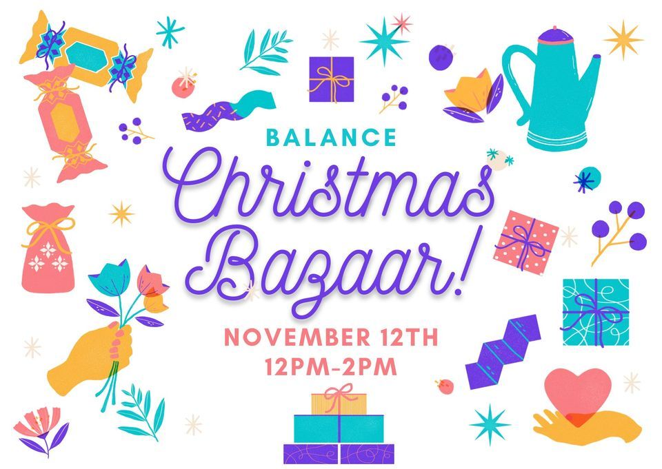 Austin Christmas Events 2022 Balance Christmas Bazaar, Balance Dance Studios, Austin, November 12