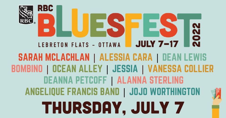RBC Bluesfest Official July 7, 2025, July 7 2025 Online Event