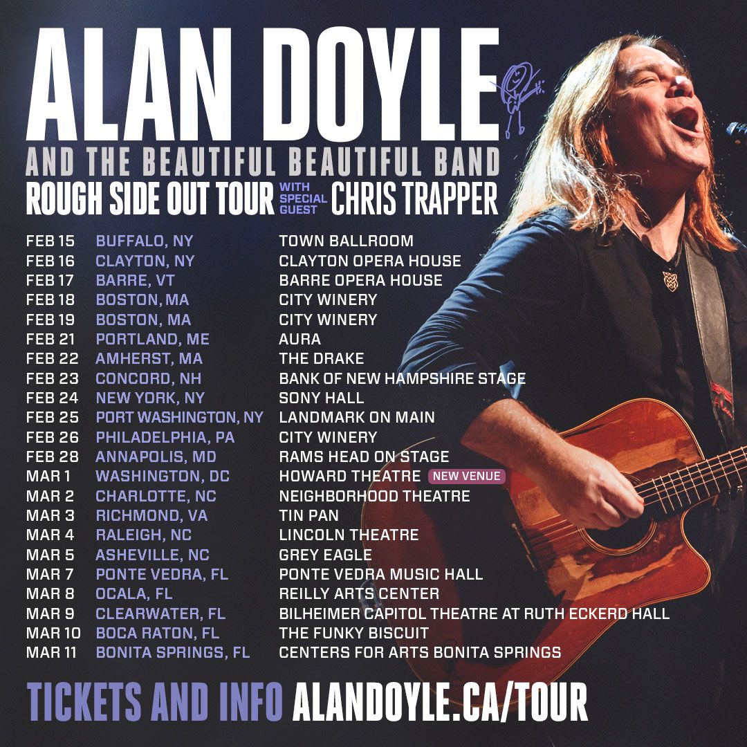 Alan Doyle & the Beautiful Beautiful band at Fitzgerald Theater, 8 May | Event in Saint Paul | AllEvents
