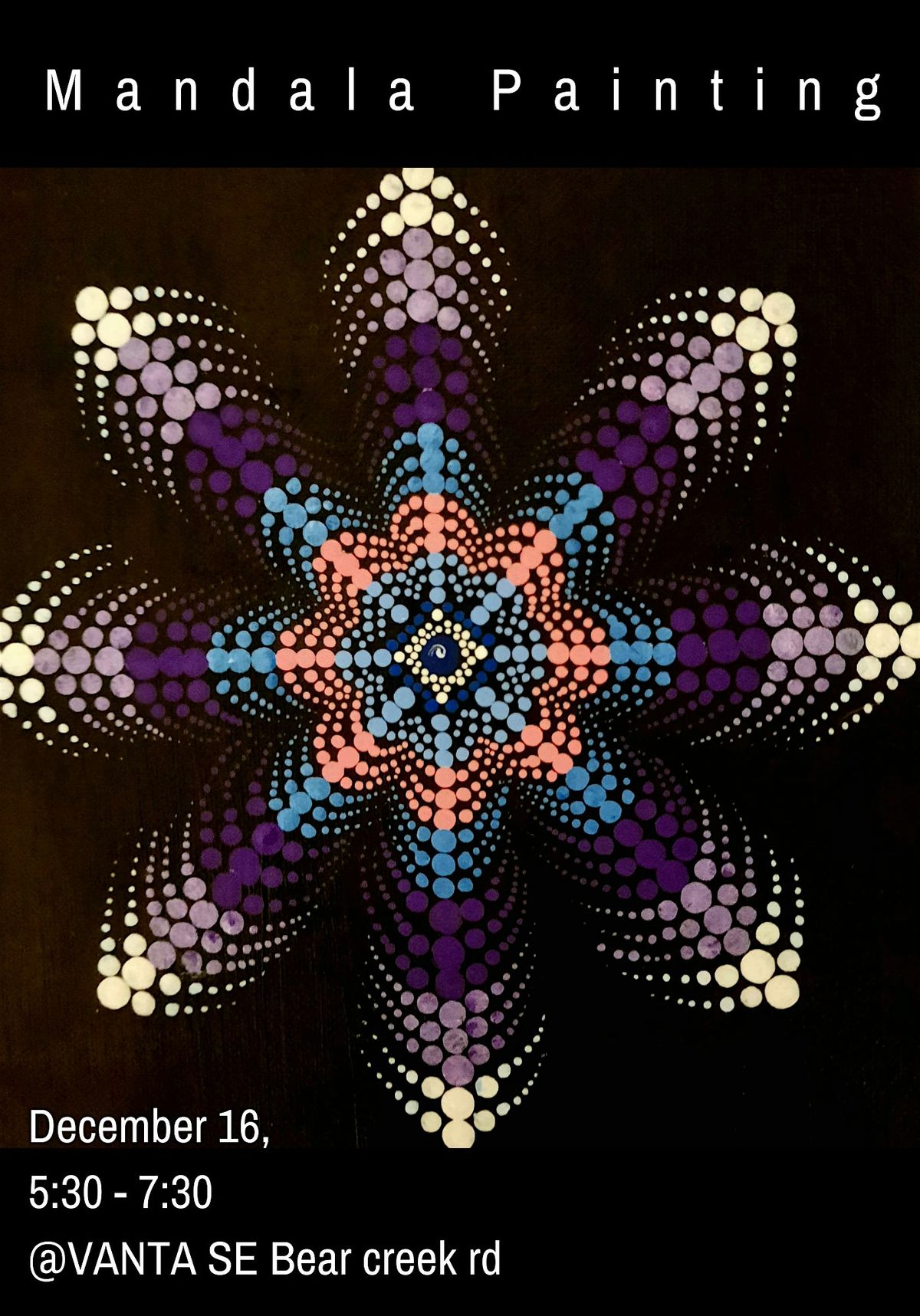 Mandala Painting and Intension setting workshop, 16 December | Event in Bend | AllEvents