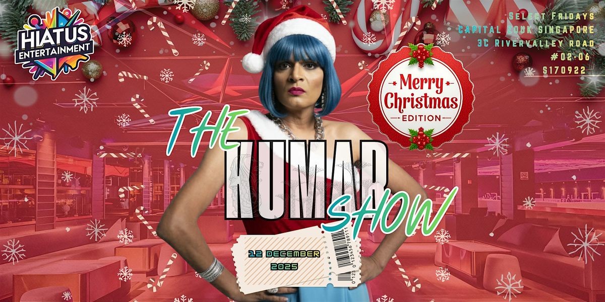 Kumar's Stand-Up Comedy Live!, 12 December | Event in Singapore | AllEvents