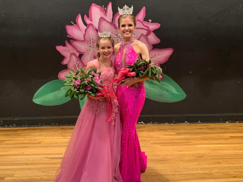 NC Rhododendron Festival Pageant, Bakersville, North Carolina, 16 June