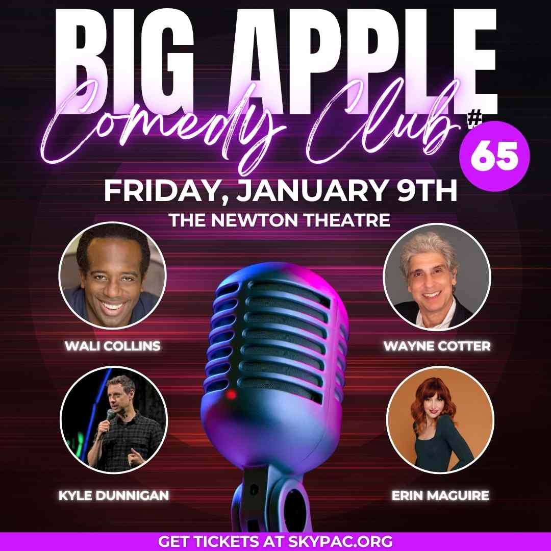 Big Apple Comedy Club 65, 8 January | Event in Newton | AllEvents