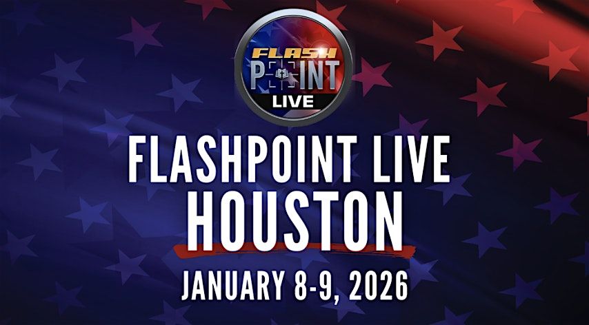FlashPoint LIVE! Houston, 8 January | Event in Houston | AllEvents