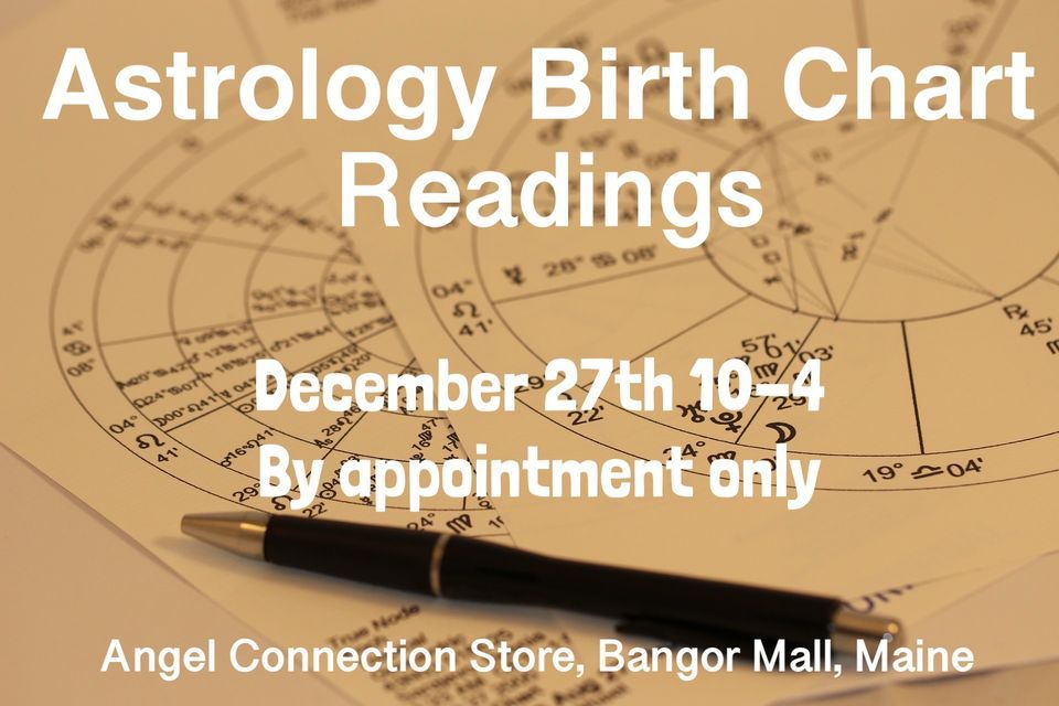 Astrology Birth Chart Readings (by appointment only), Angel Connection 