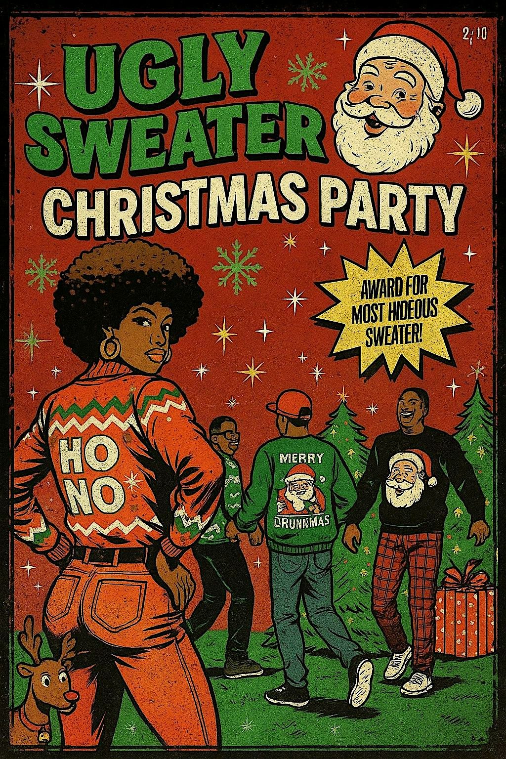 Ugly Sweater Christmas Party: A New Thing Co., 12 December | Event in Towson | AllEvents