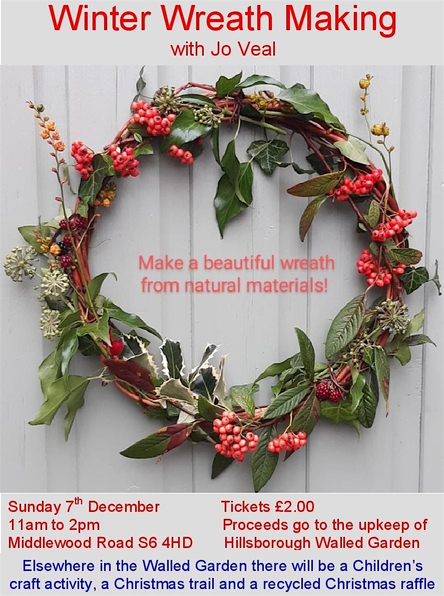 Xmas Wreath Making, 7 December | Event in Sheffield | AllEvents