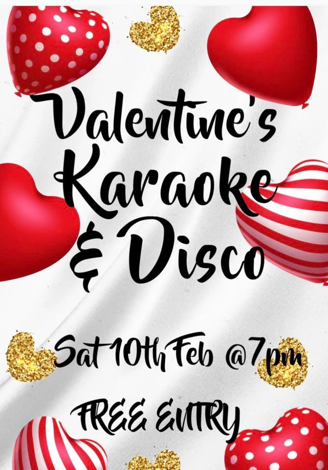 Valentines Day Karaoke & Disco, Deanshanger Sports Club, Wolverton, 10