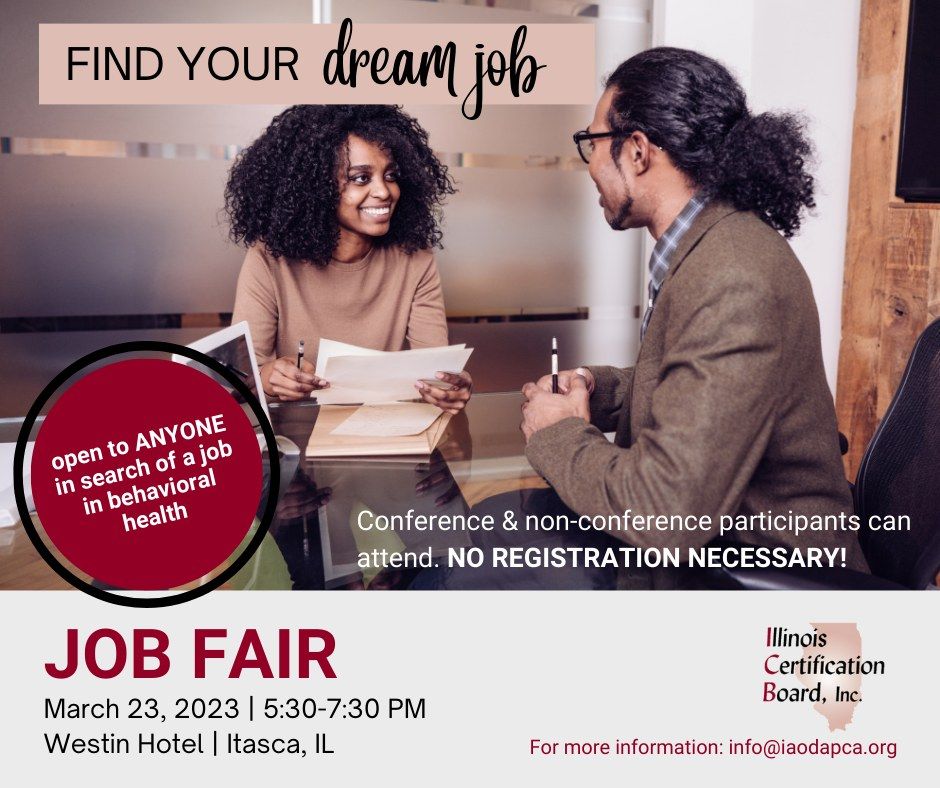 2023 ICB Job Fair, The Westin Chicago Northwest, Itasca, March 23 2023