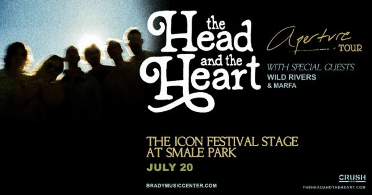 Parking The Head and the Heart with Wild Rivers and Marfa, 20 July | Event in Cincinnati | AllEvents