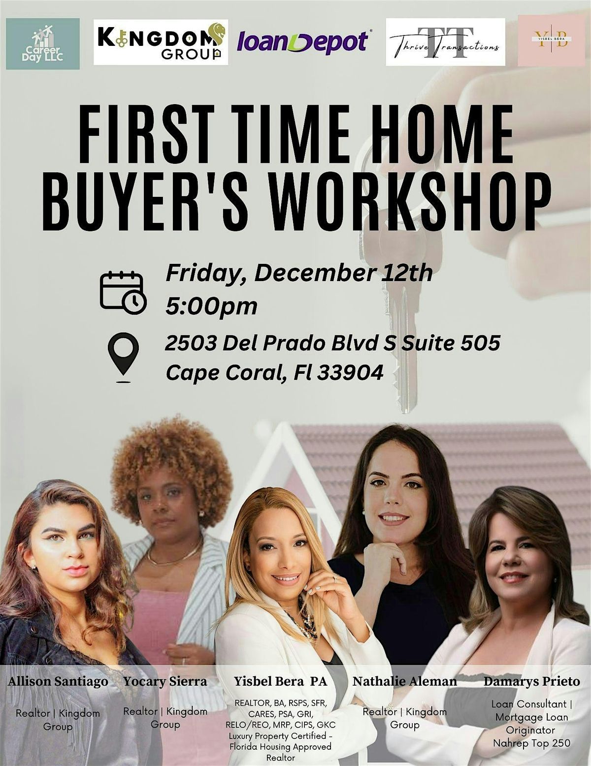 First Time Home Buyer's Workshop, 12 December | Event in Cape Coral | AllEvents