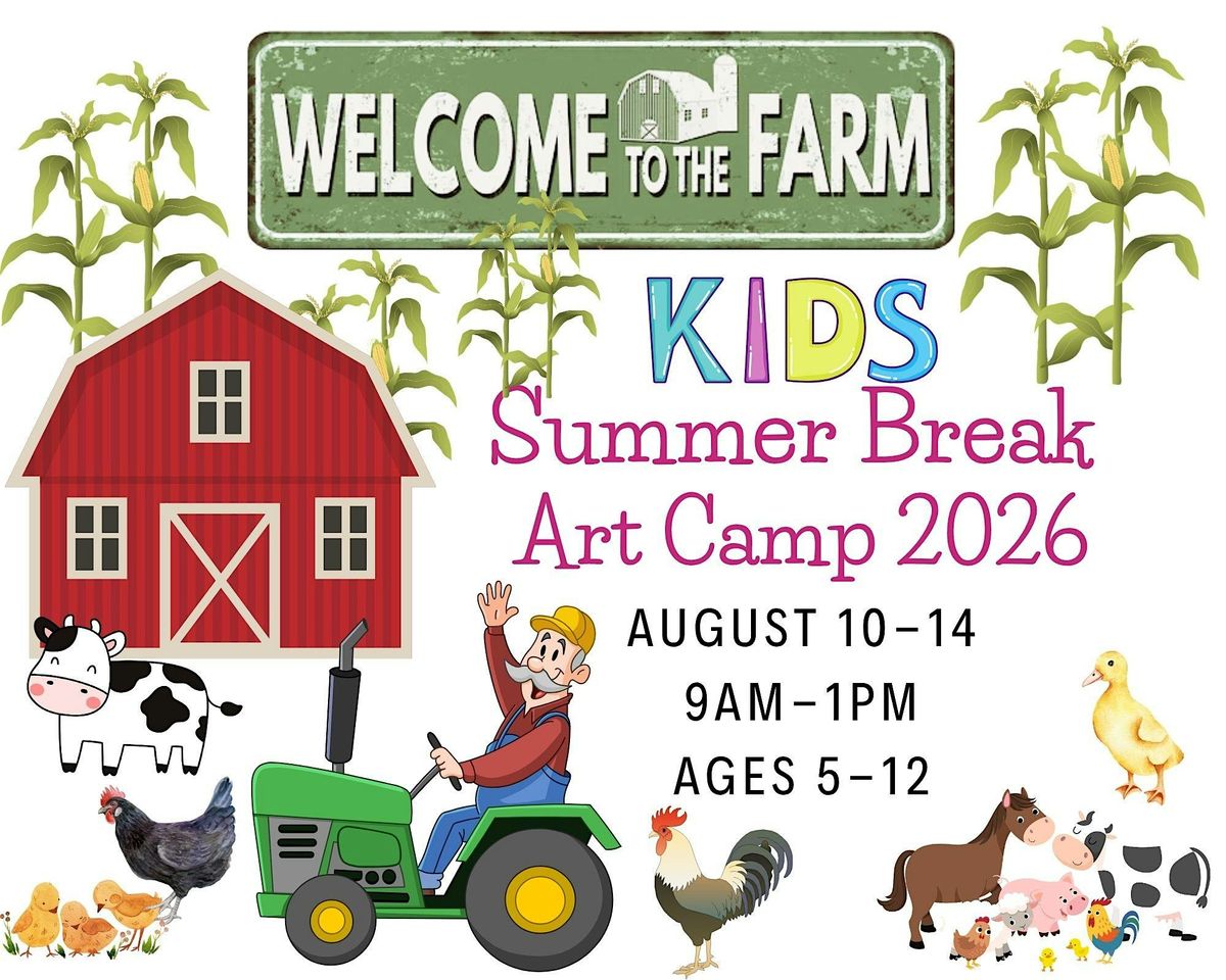 Summer Art Camp Week of August 10 -14