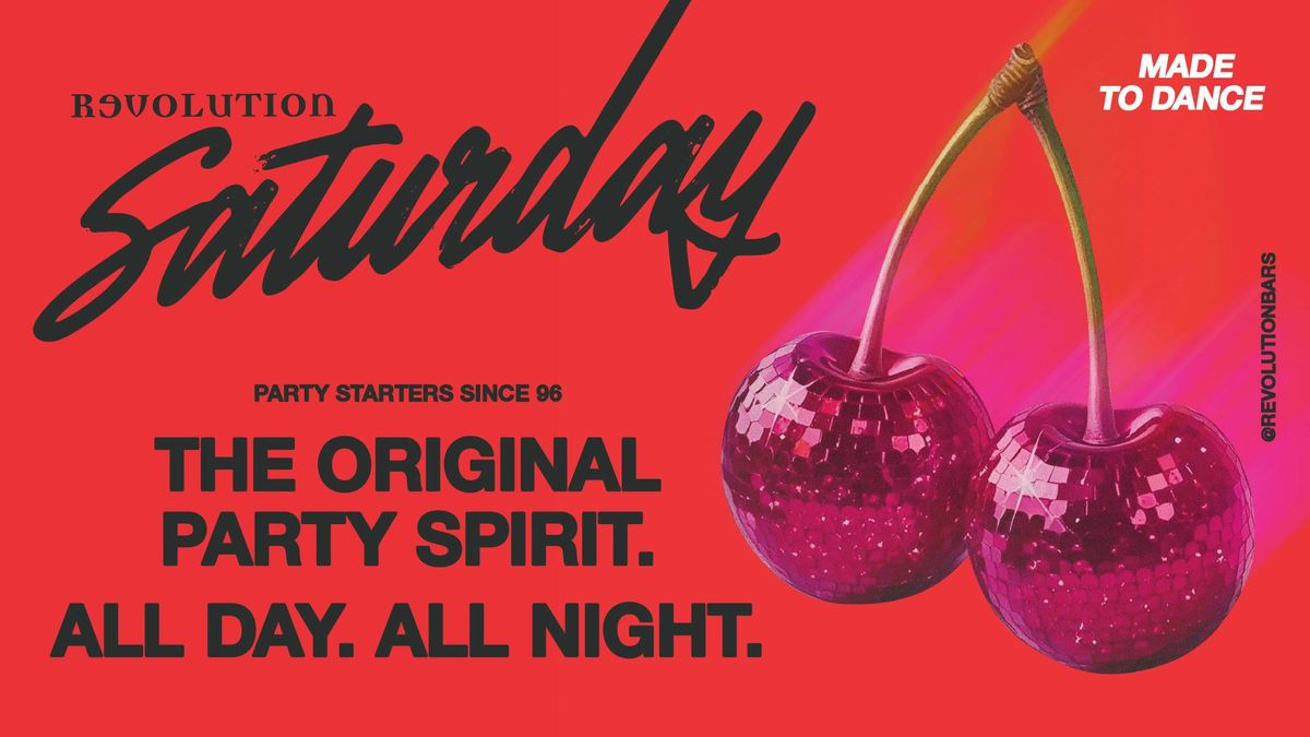 🎉REVOLUTION SATURDAYS🎉, 23 August | Event in Southampton | AllEvents