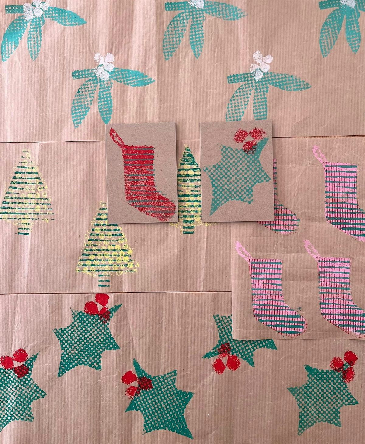 @The Bale House- Festive Mono & Lino Print Workshop, 1 December | Event in Fairlight | AllEvents