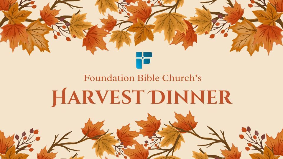 Annual Harvest Day Dinner, Foundation Bible Church, Janesville, 12