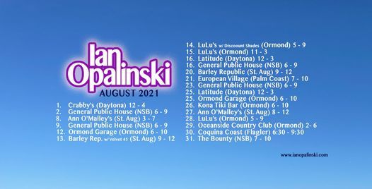 Events In New Smyrna Beach In August 2021 Nsb Events April 2022