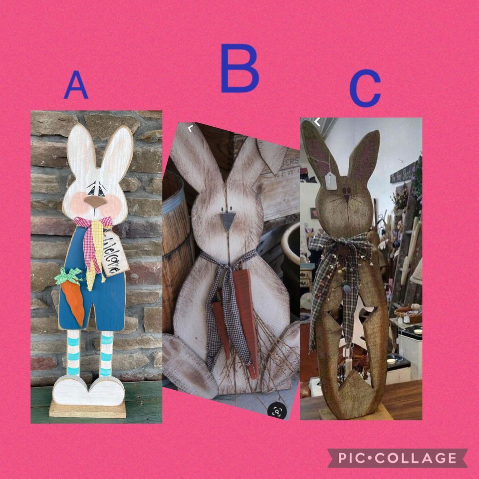 Bunny Craft and sip, Crazy Horse Saloon & Grill, Sykesville, 23 March