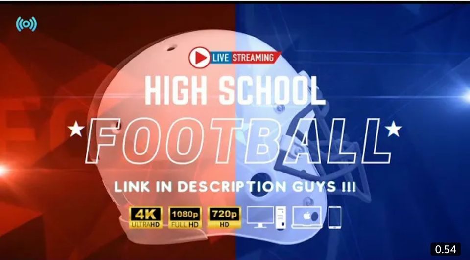 Palm Springs Indians Football LIVE, Palm Springs High School, August 18