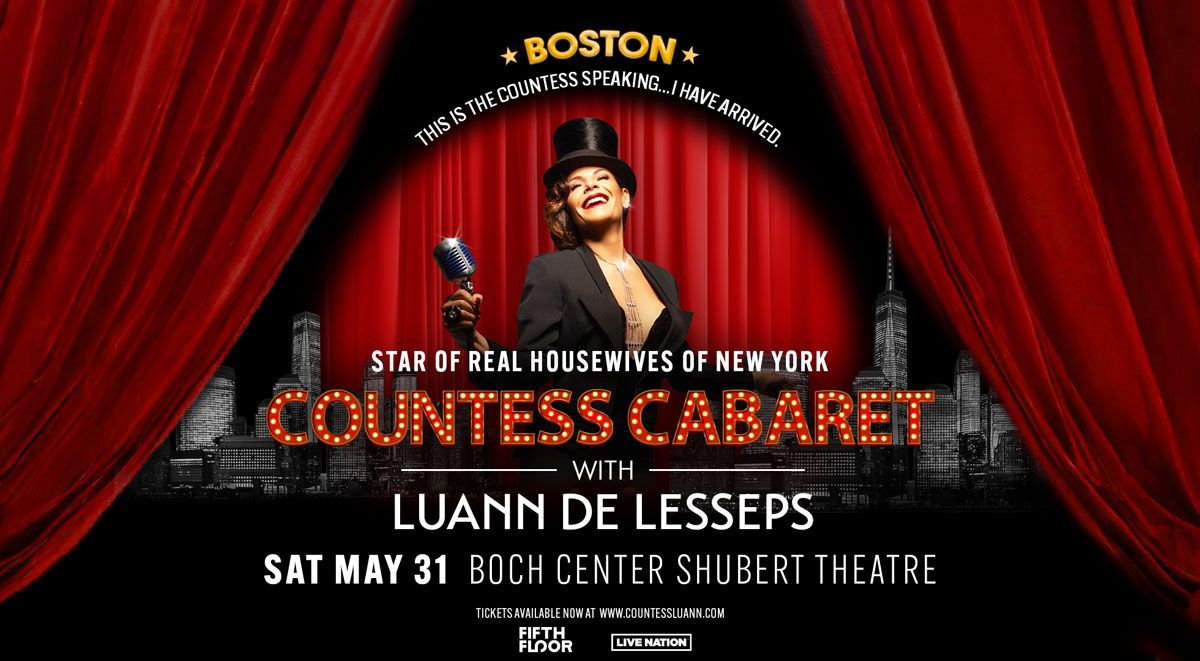 Countess Cabaret at Shubert Theatre Boston, 31 May | Event in Boston | AllEvents