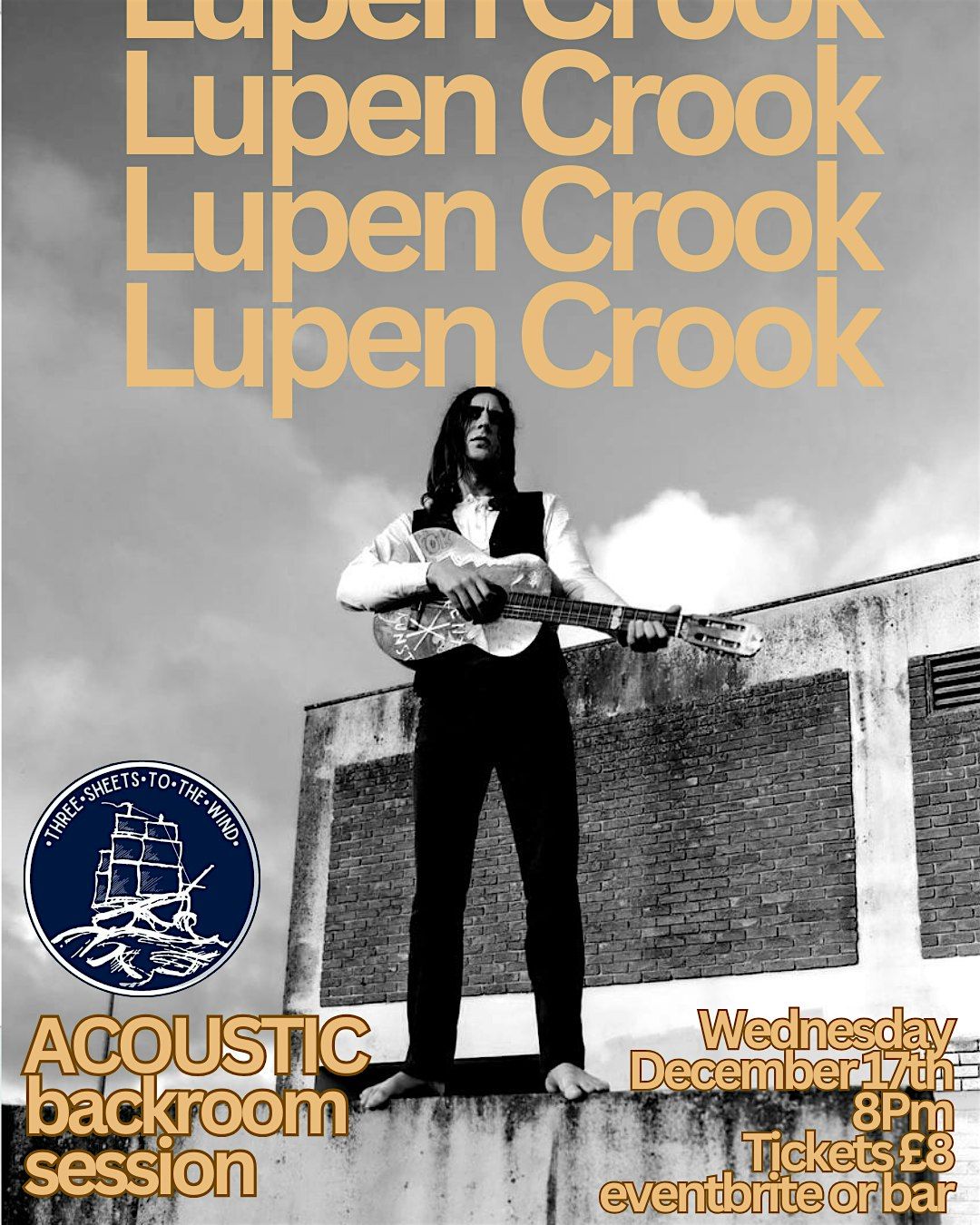 Lupen Crook - Backroom Session, 17 December | Event in Rochester | AllEvents
