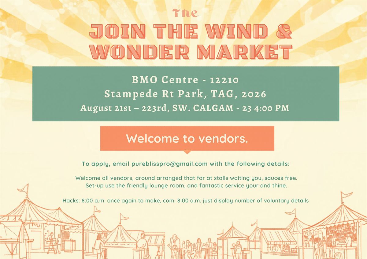 The Wind & Wonder Market Fair
