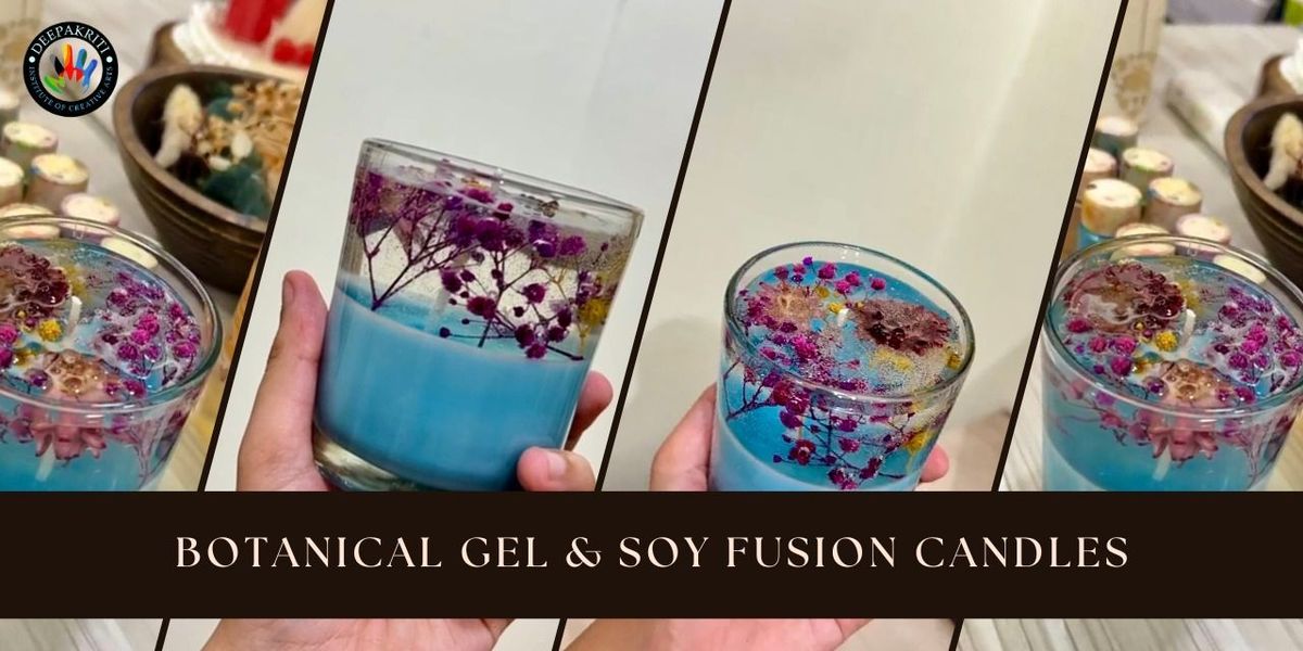Botanical Gel & Soy Fusion Candle Making