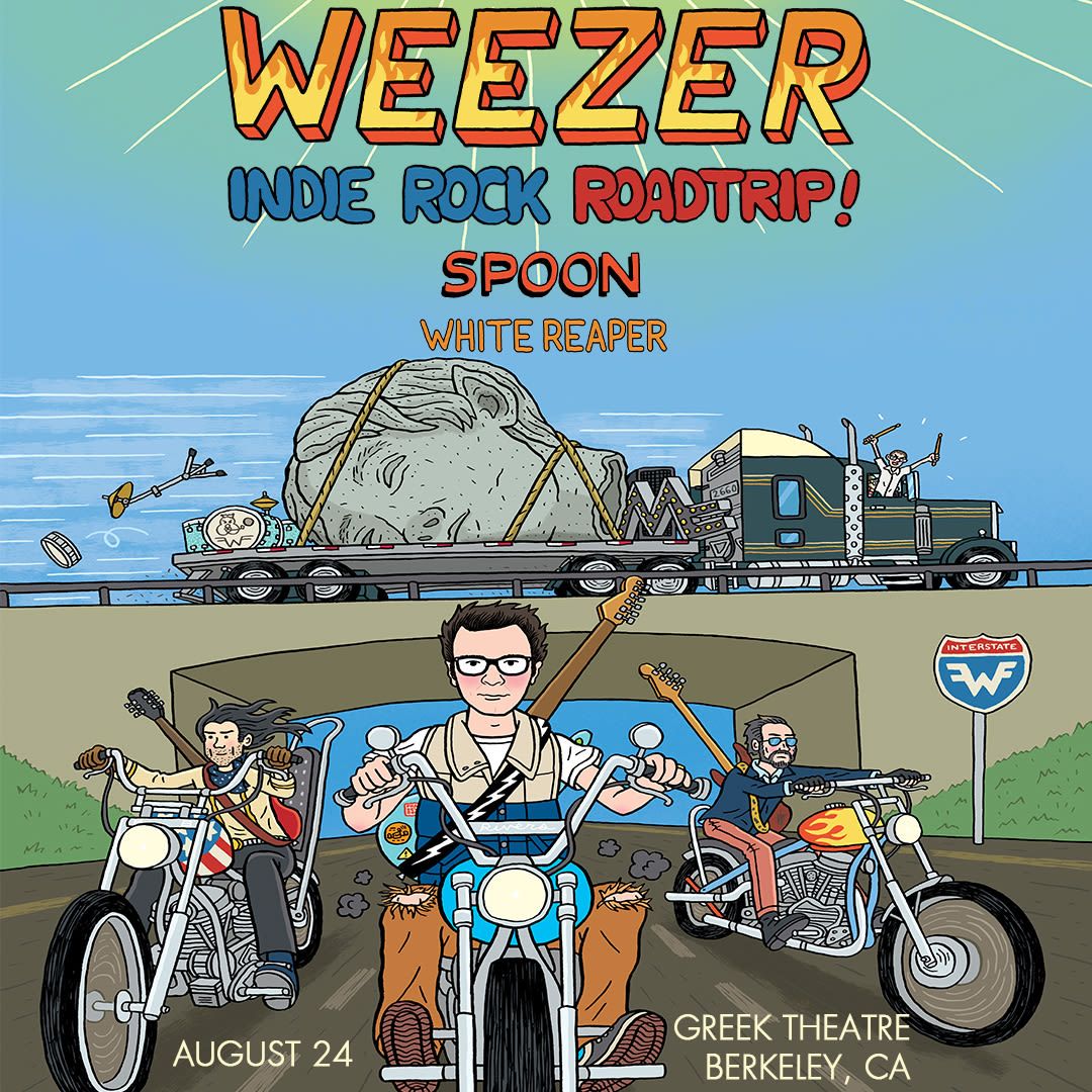 Weezer, Spoon & White Reaper, Fiddlers Green Amphitheatre, Englewood
