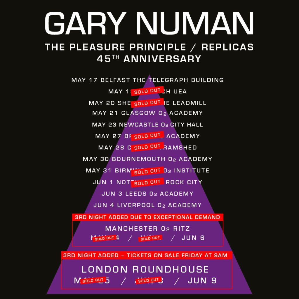 Gary Numan Bournemouth Tickets | Event in Bournemouth | AllEvents
