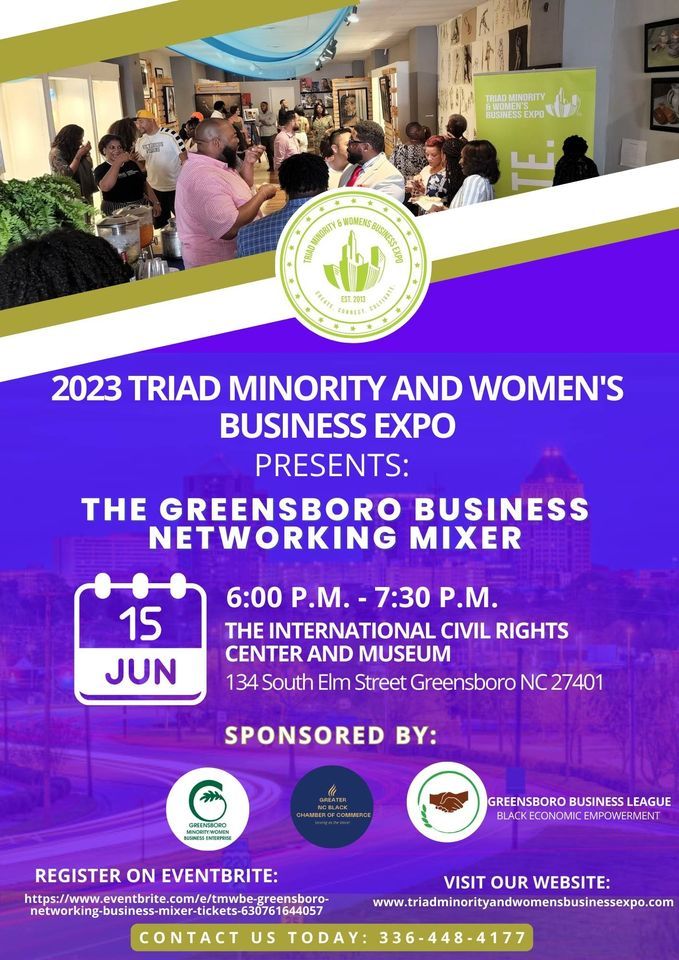 TMWB Expo Greensboro Networking Mixer, International Civil Rights