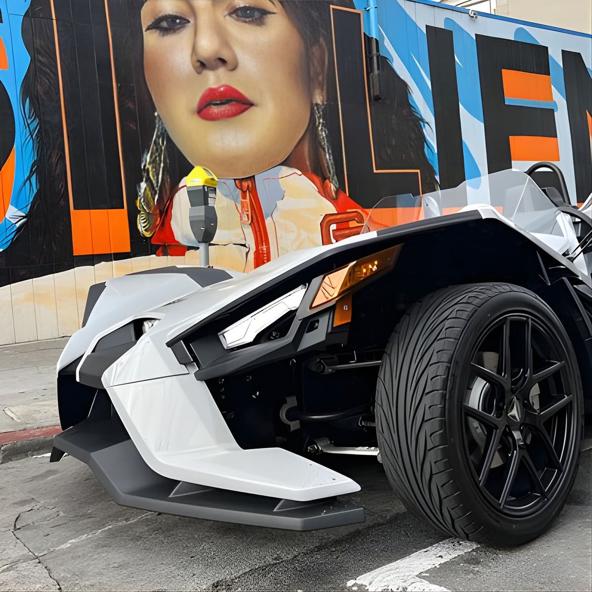 2 Hours Rental in a Amazing Polaris Slingshot , 400 Cortland Ave, San