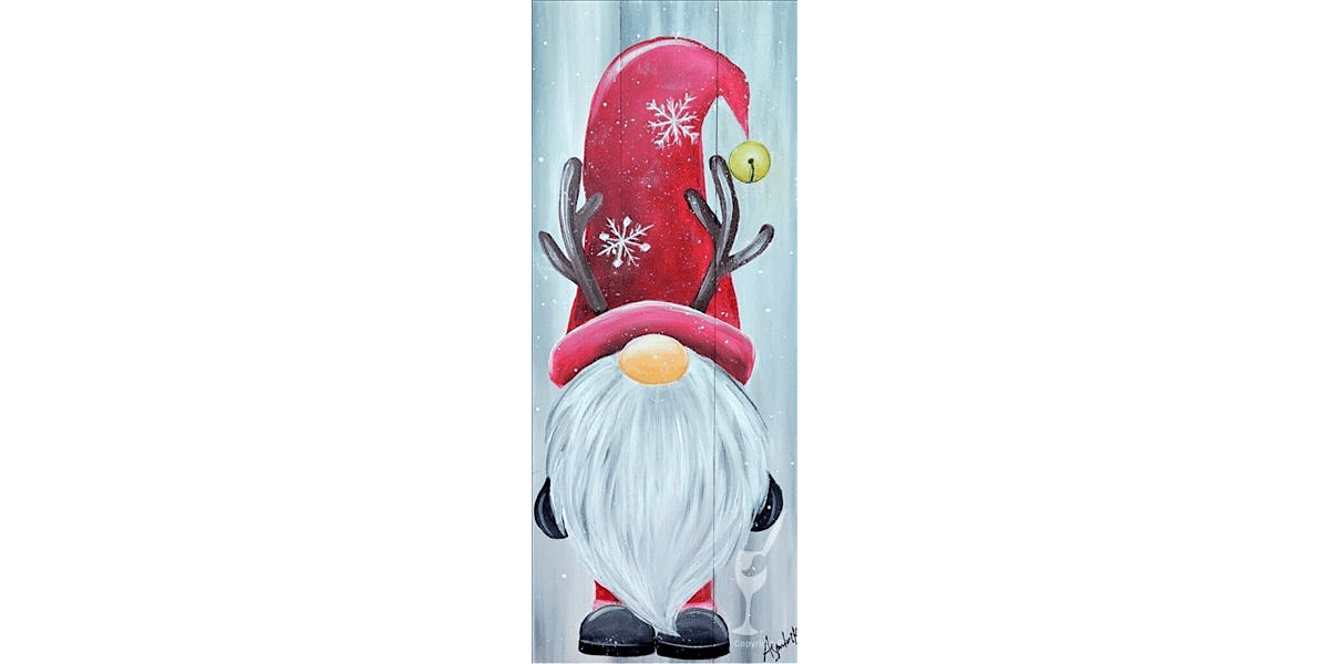 Bearded Horns Gnome - Paint and Sip in Houston | Classpop!™, 13 December | Event in Baytown | AllEvents