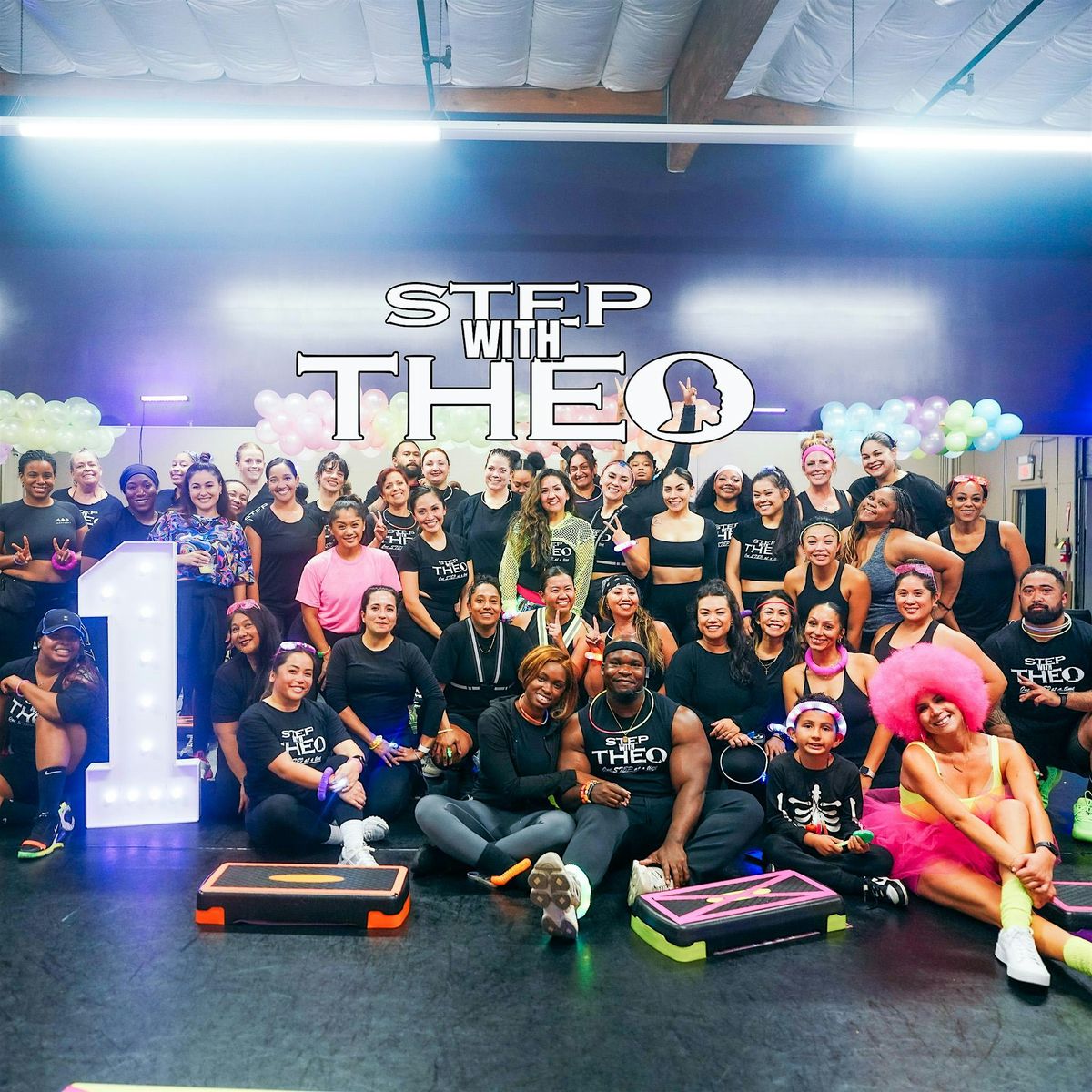 STEP AEROBICS with Theo