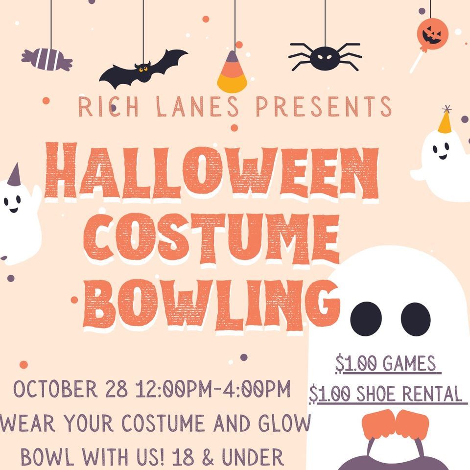 Kids Costume bowling! 12400, Rich Lanes, Blissfield, October 28 2023