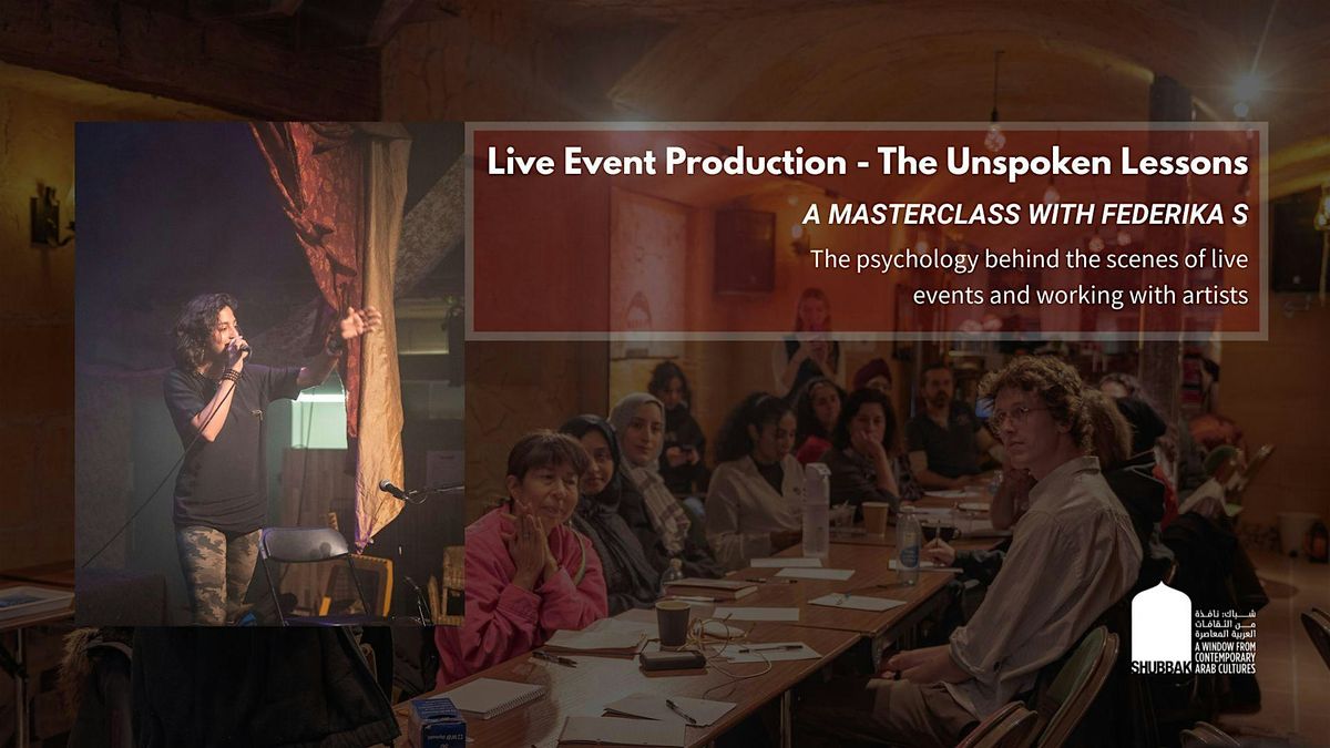 Live Event Production - The Unspoken Lessons, 2 December | Event in London | AllEvents