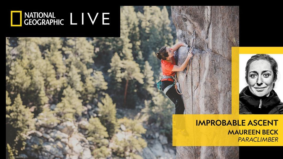 National Geographic Speaker Maureen Beck, Improbable Ascent, The