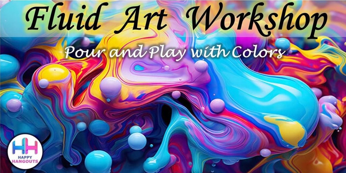 Fluid Art Workshop, 20 July | Event in New Delhi | AllEvents